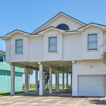 Oceanfront Galveston Home - Walk To Beach! Exterior foto